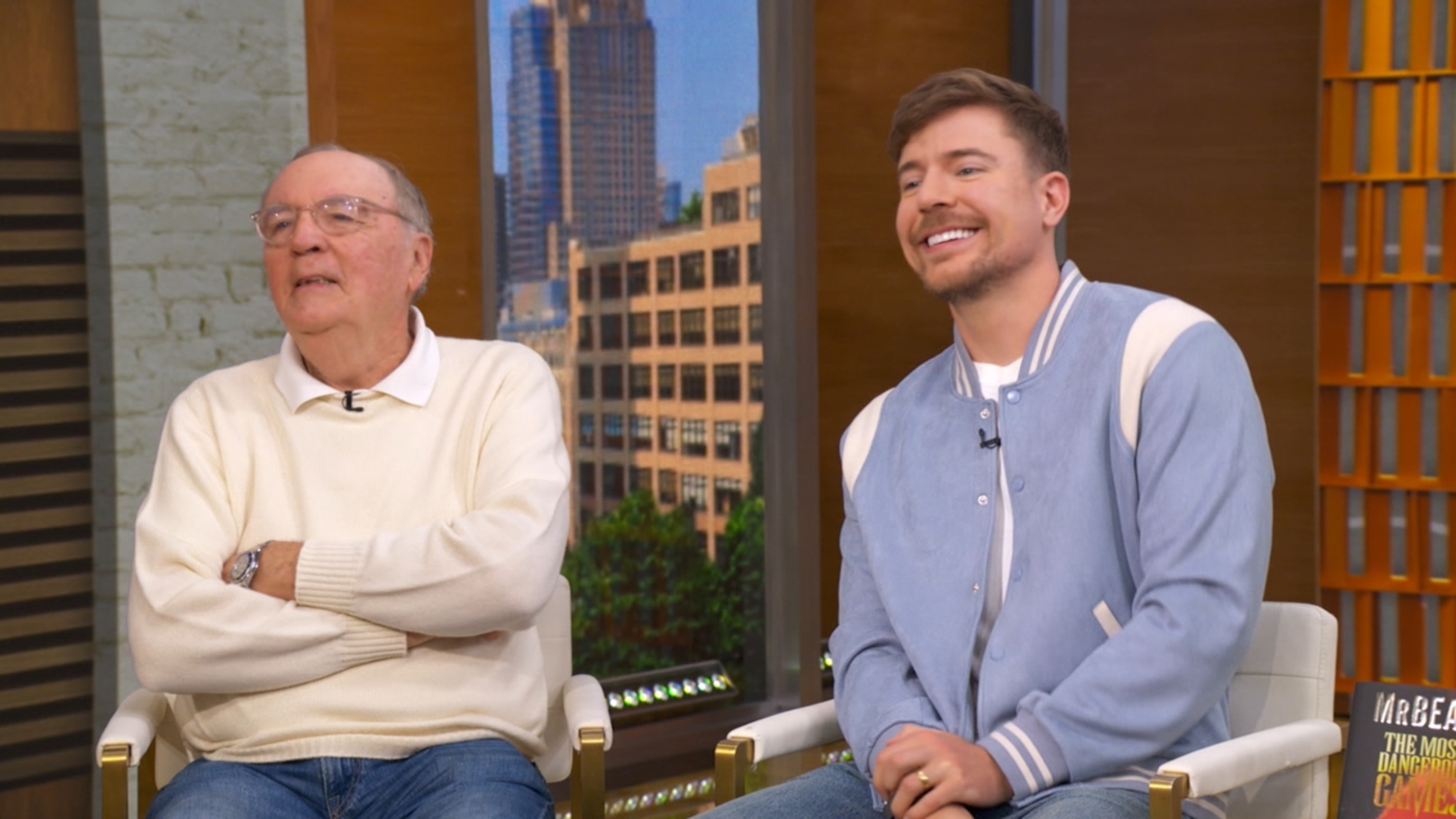 MrBeast, James Patterson talk new book