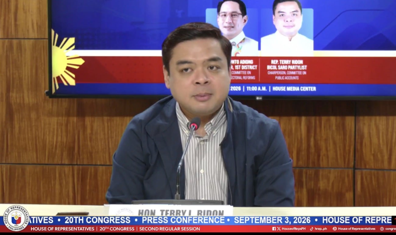 Ridon defends move to drop VP bribery rap; respects Palace view