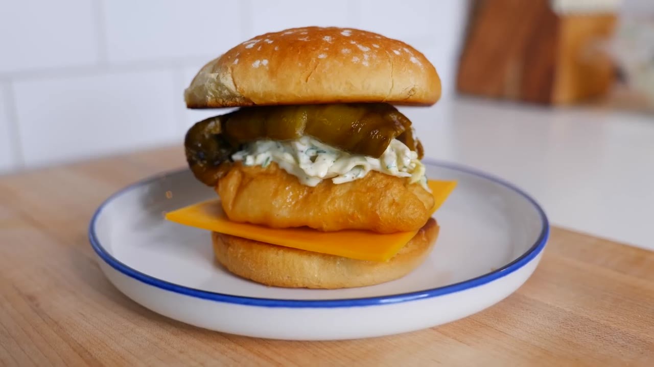 This crispy fried fish sandwich is better than any fast food version