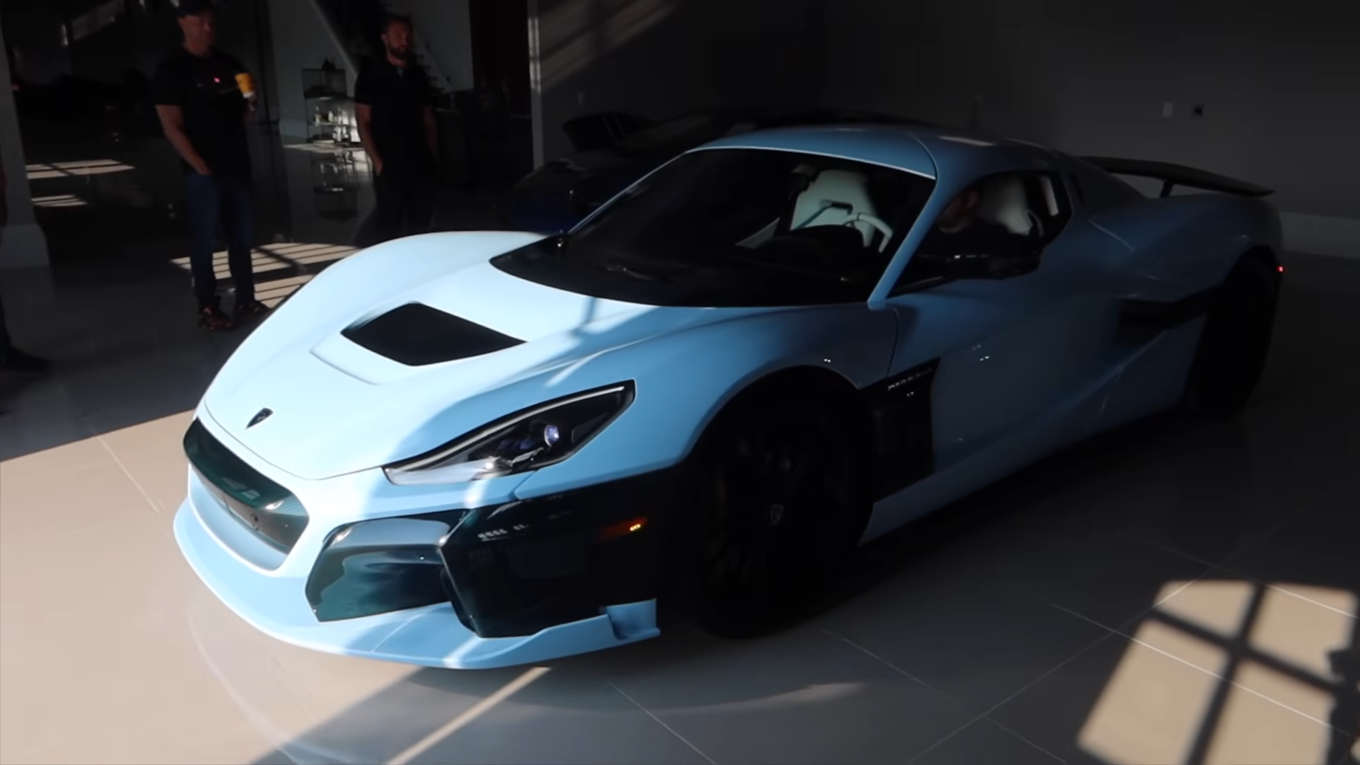 Taking delivery of two rare electric hypercars