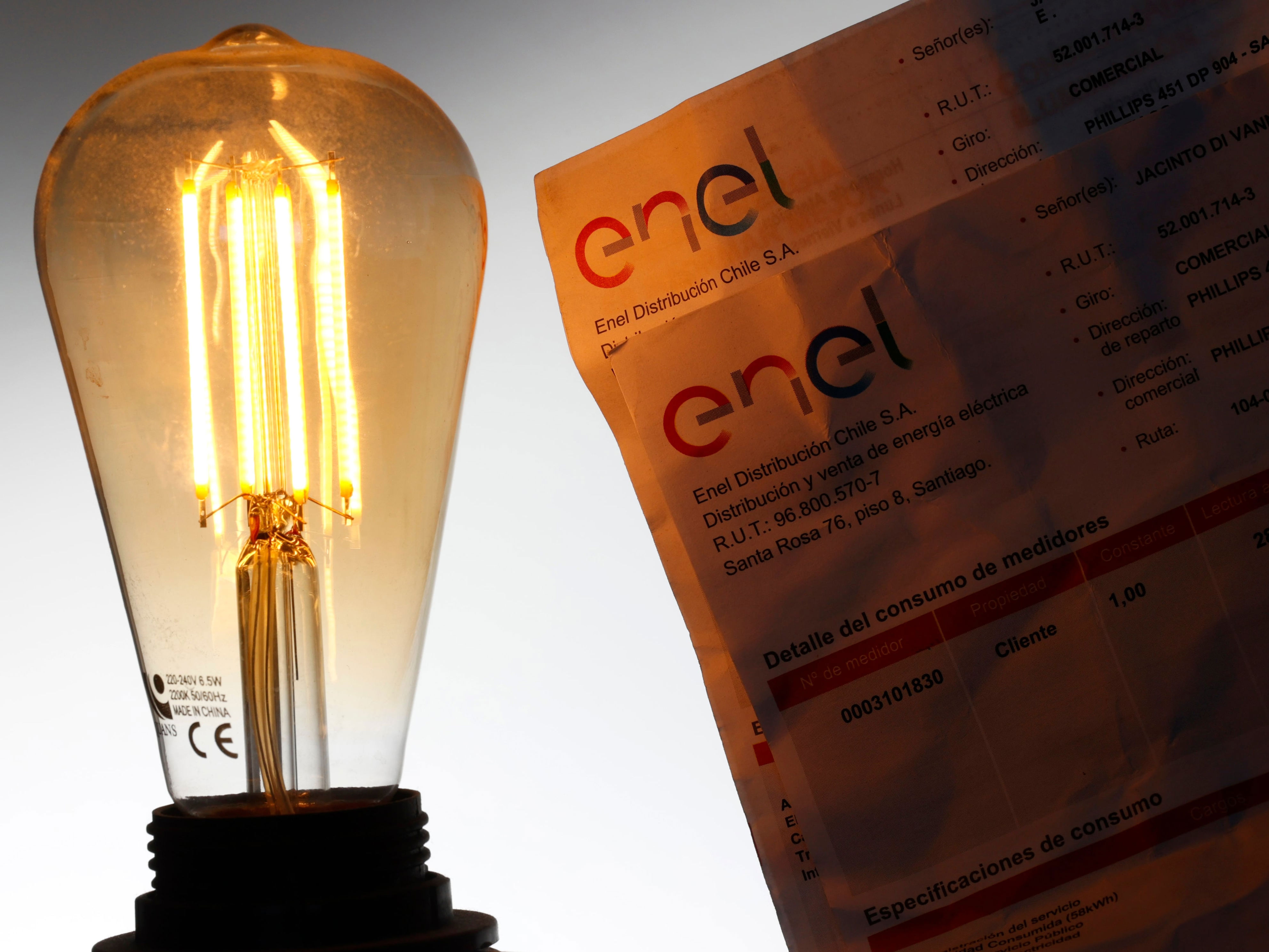Cuentas de la luz bajarán 4,3% en promedio en todo el país desde enero ...