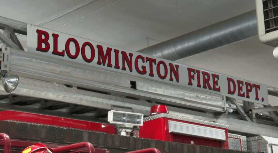 Two rescued from kitchen fire at a Bloomington apartment building