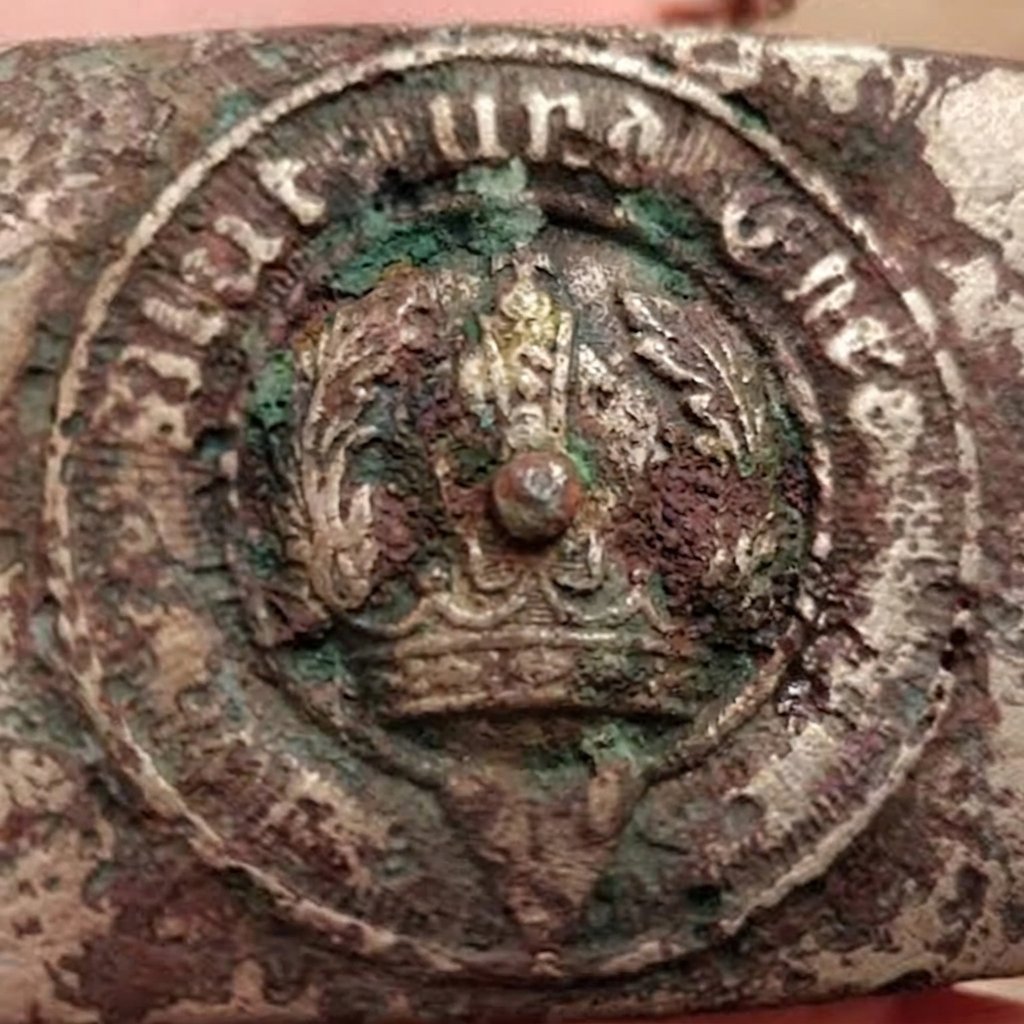 Discovering a relic from wartime history