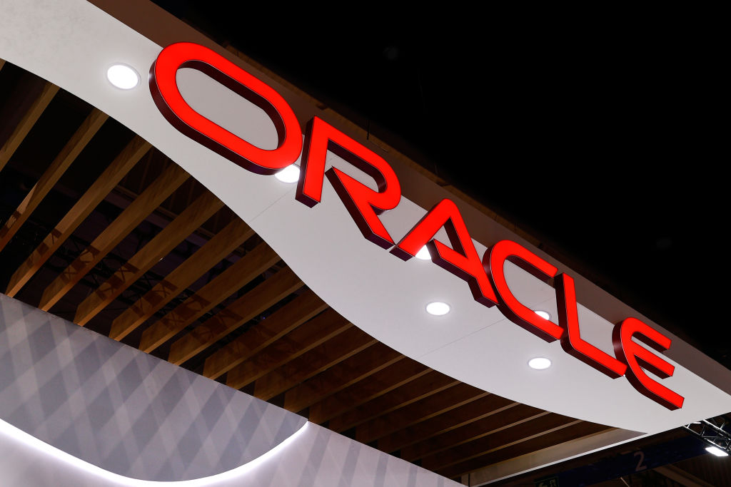 Why is Oracle stock up today?