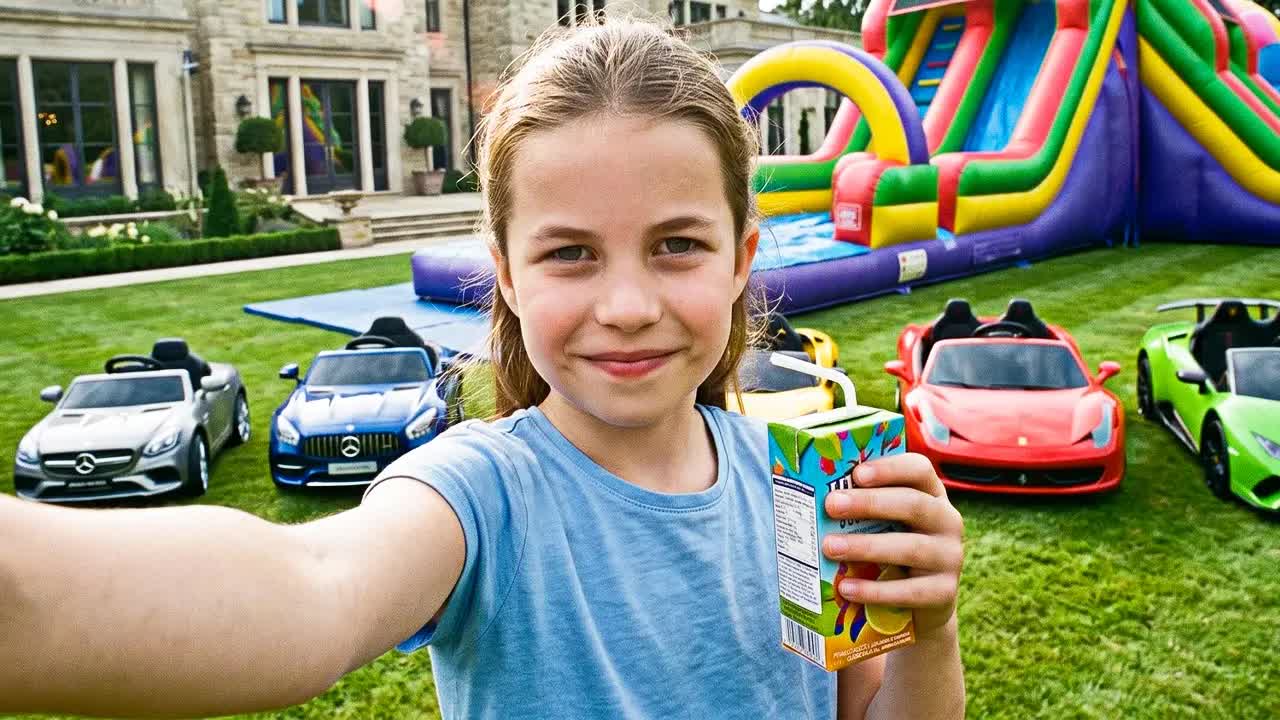 How Princess Charlotte lives compared to normal kids