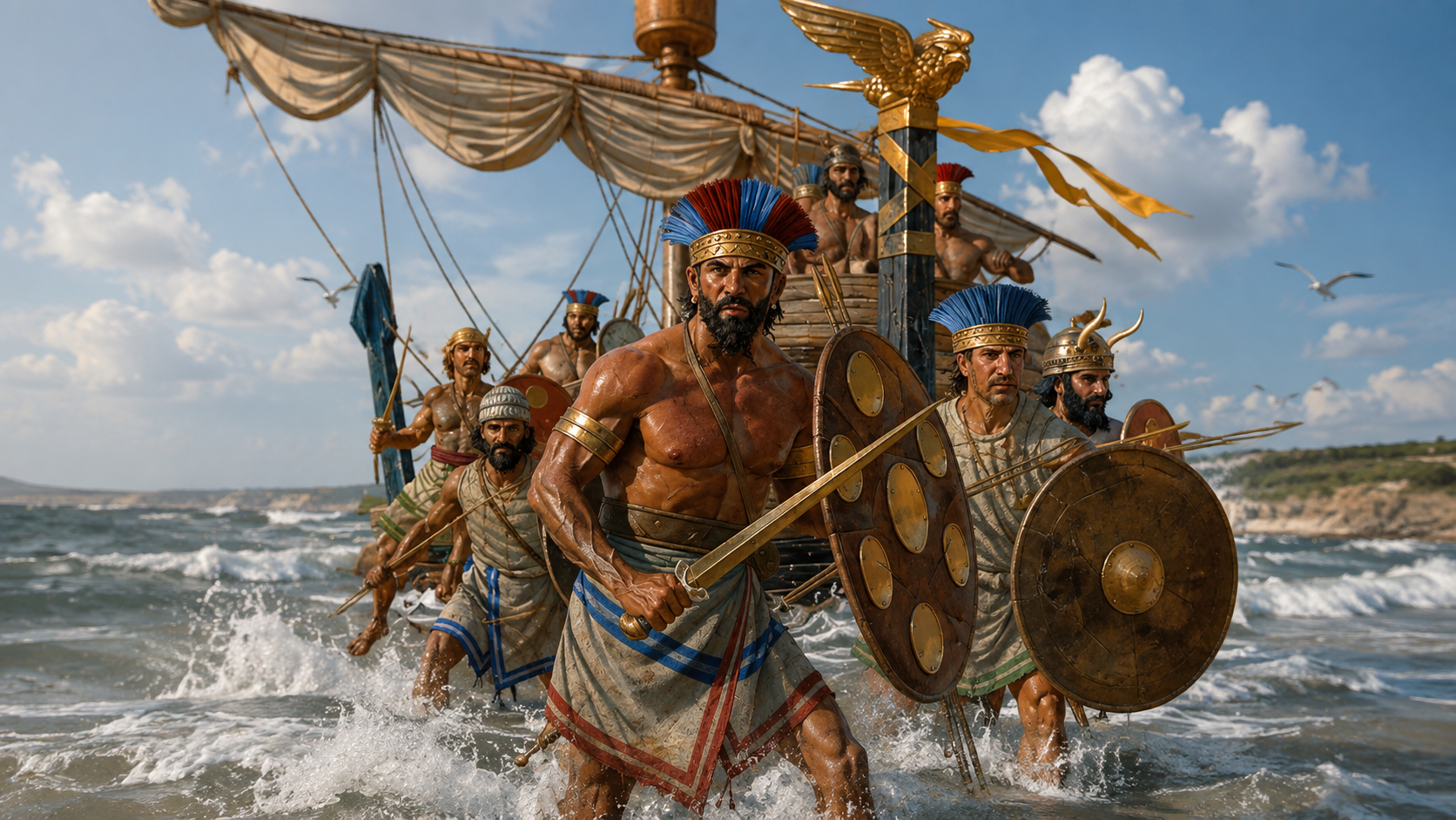 Who were the mysterious Sea Peoples who destroyed the Bronze Age?
