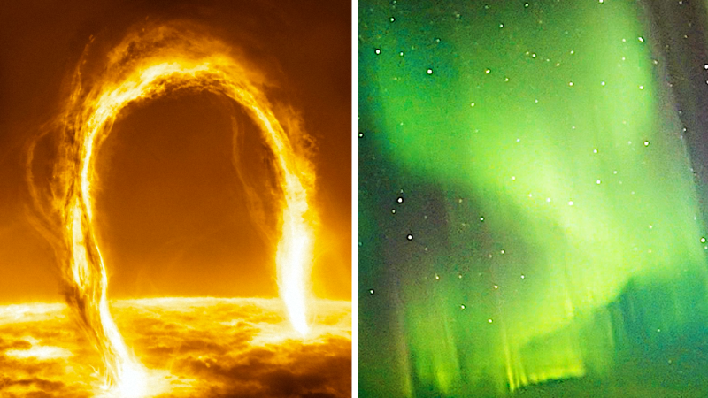 Strong solar activity leading to more auroras