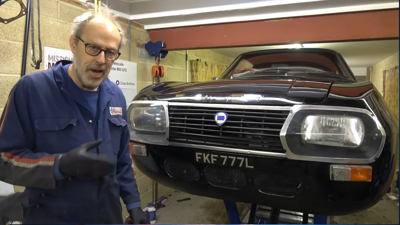 Tuning a classic Lancia Fulvia V4 on the dyno