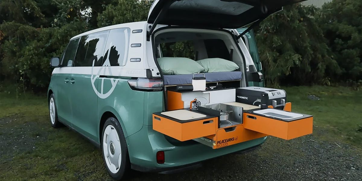 We camped in Peace Vans' VW ID Buzz camper, and now we want one