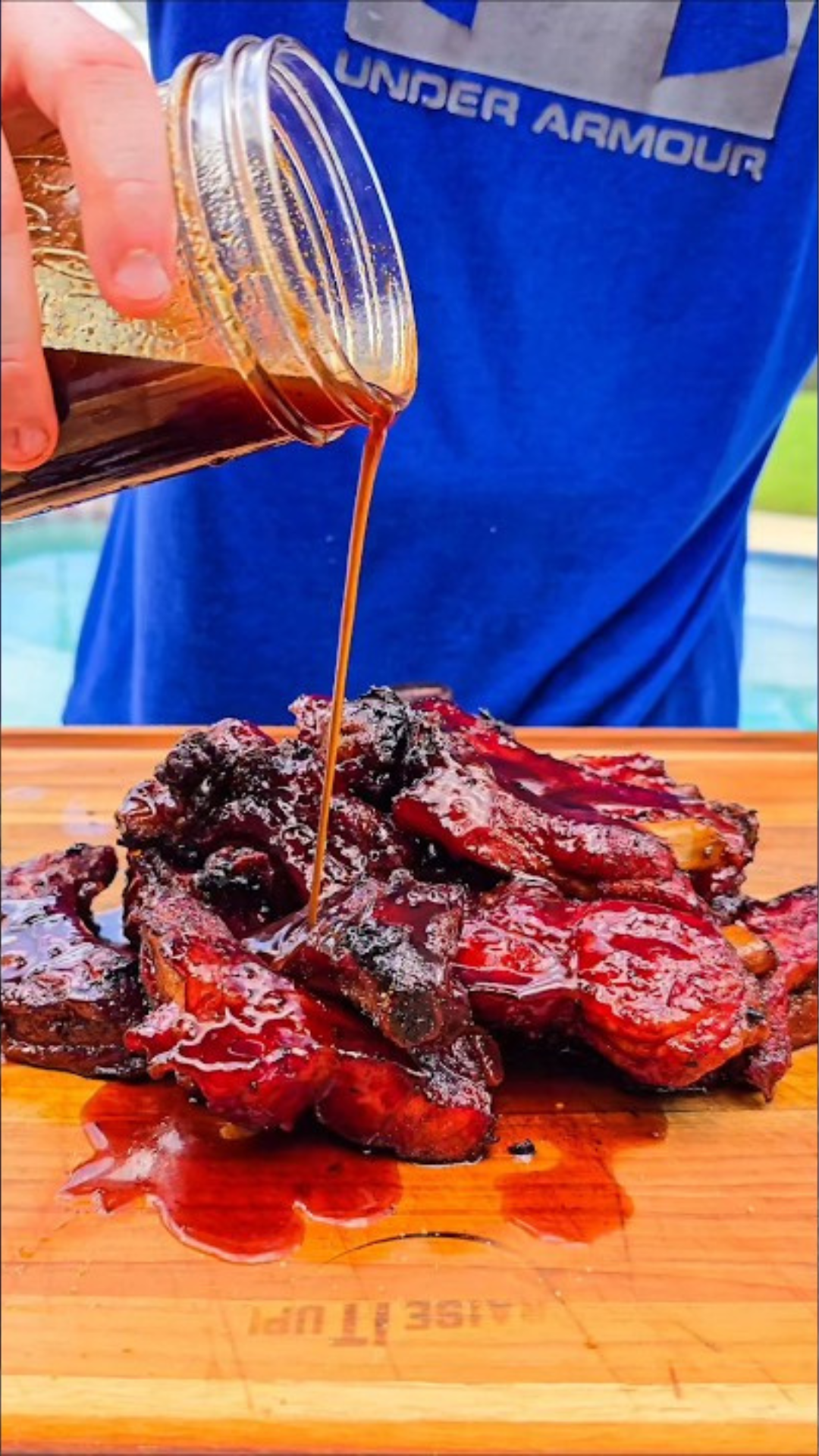The candy glaze that transforms smoked ribs