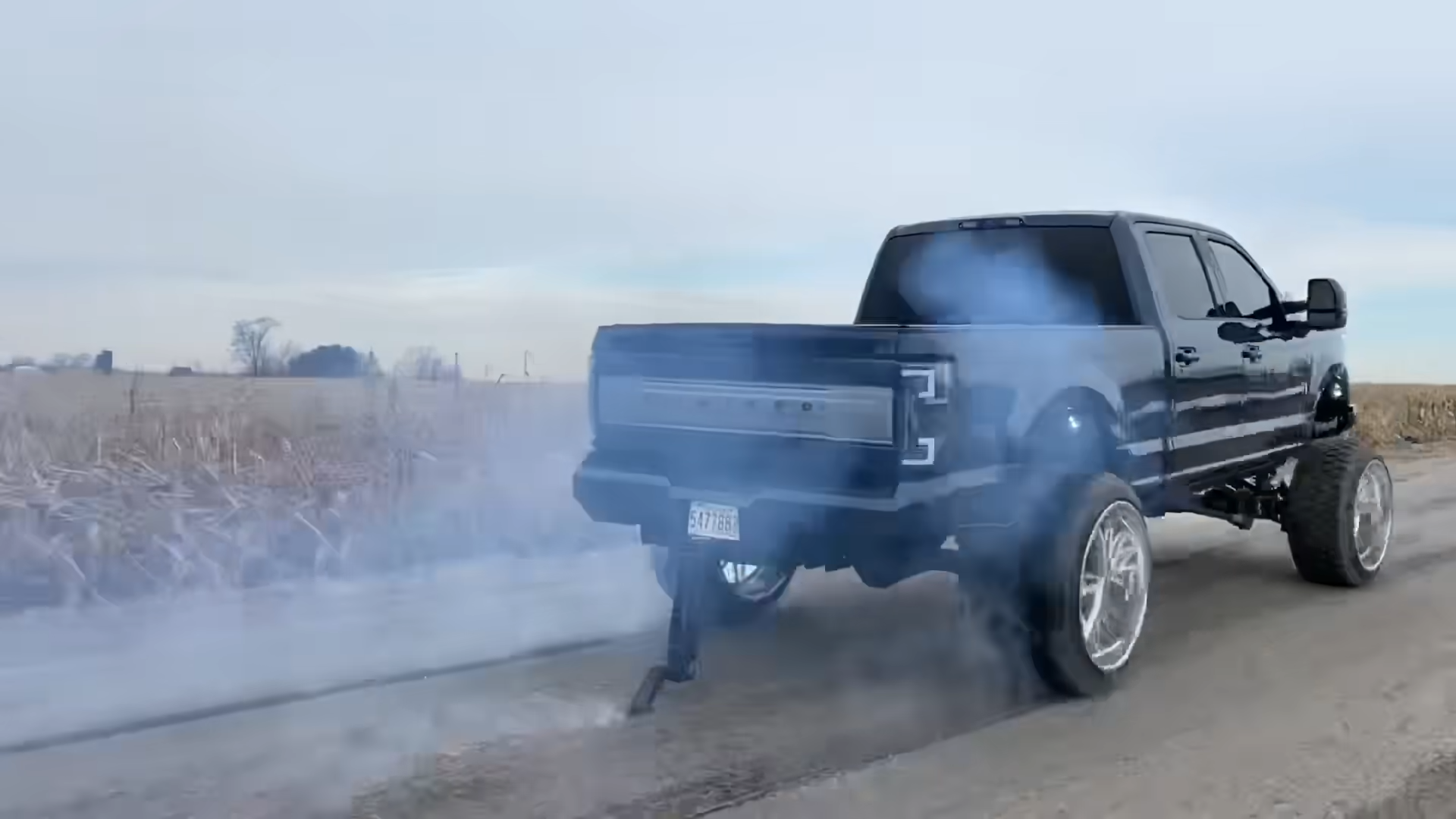 We overvolted a truck until it caught fire