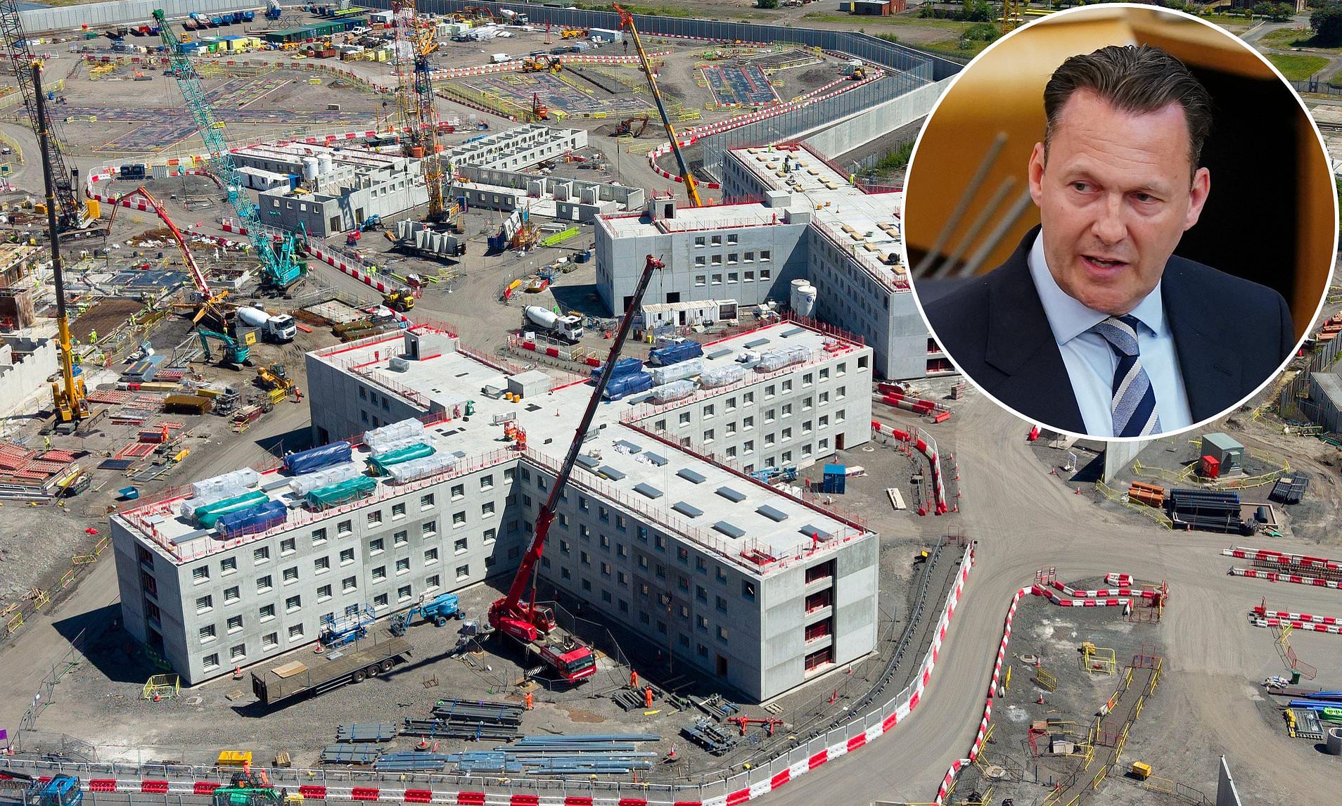 New jail is being built by convicted criminals