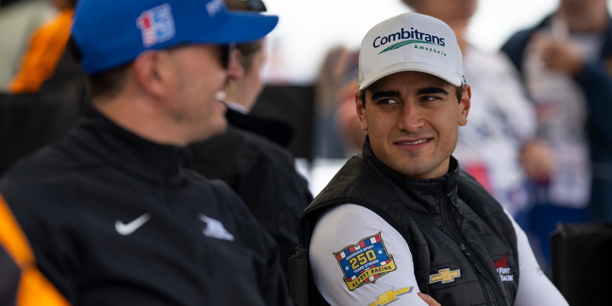IndyCar rookie Caio Collet returns to happy hunting ground at Laguna Seca