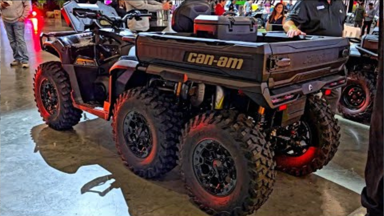 First look at the 2026 Can-Am Outlander 6x6 BackCountry