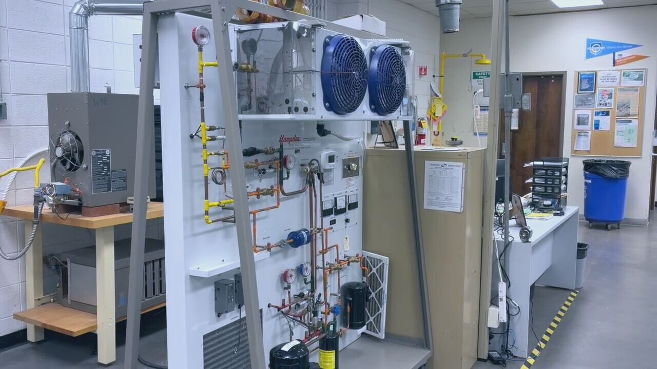 Local trade school helps to cut the HVAC tech shortage well short