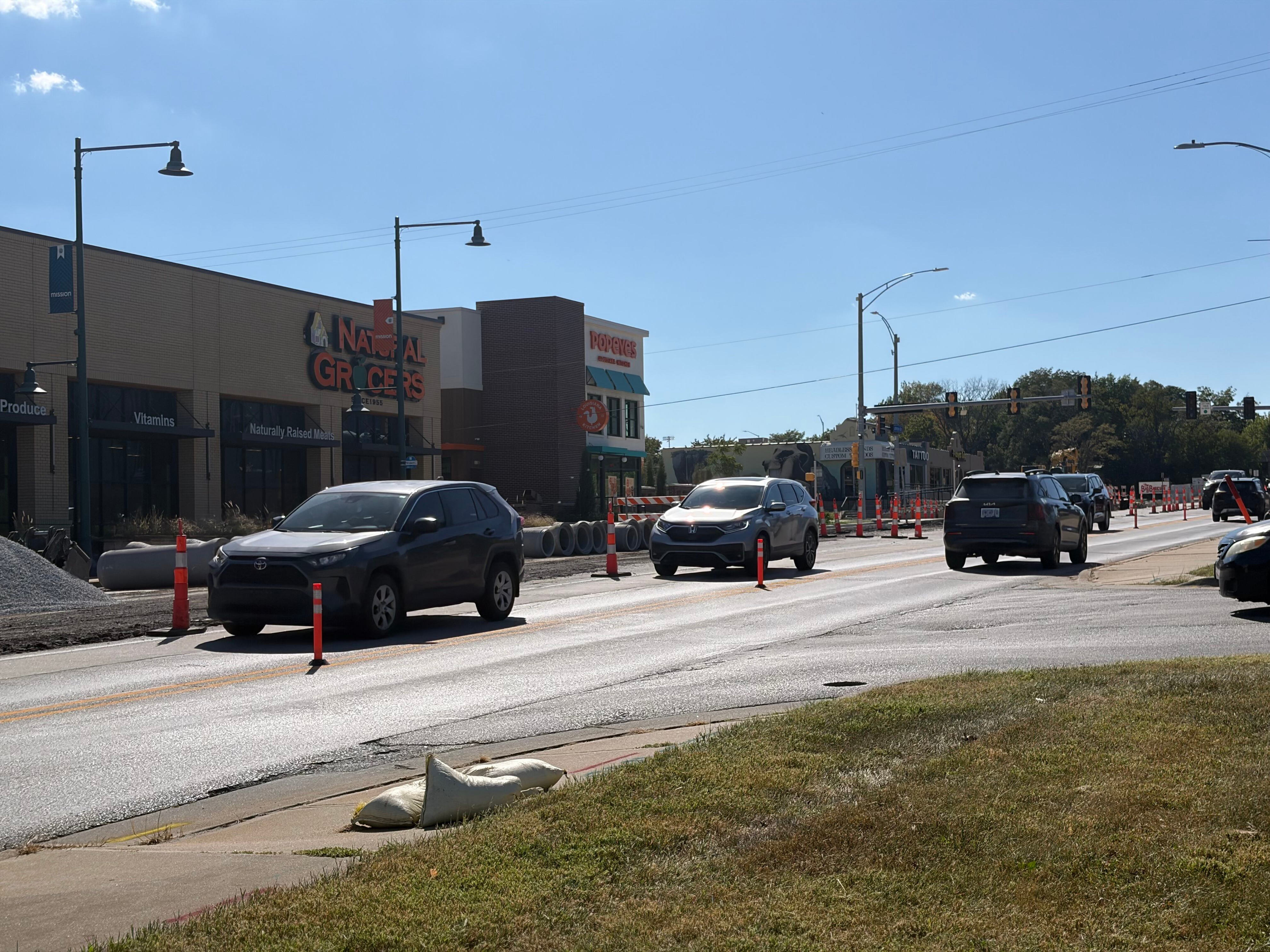 Split in half: Local businesses report steep losses amid Johnson Drive closures