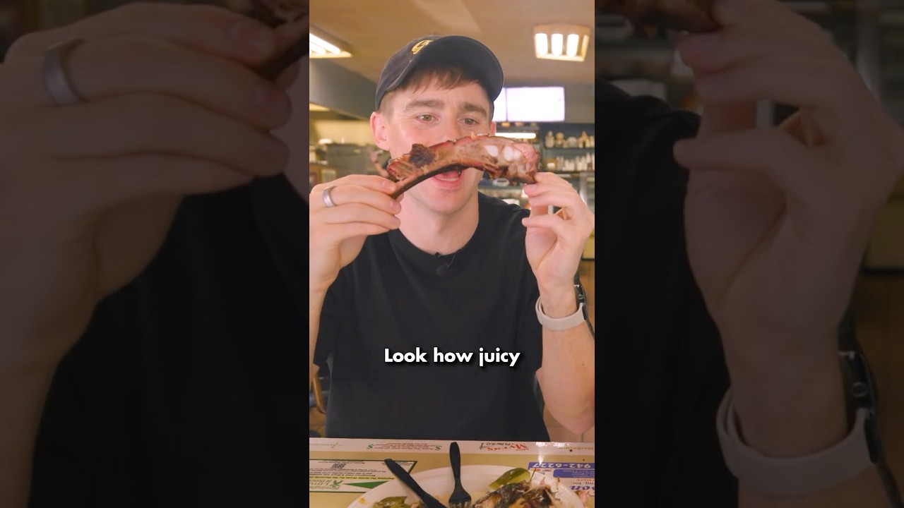 Brits try Alabama ribs for the first time!