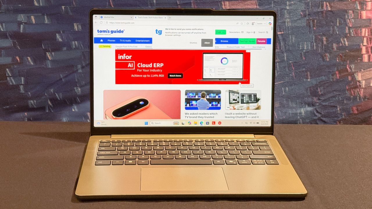 The Lenovo IdeaPad Vibe is a colorful MacBook Neo rival with way more ports