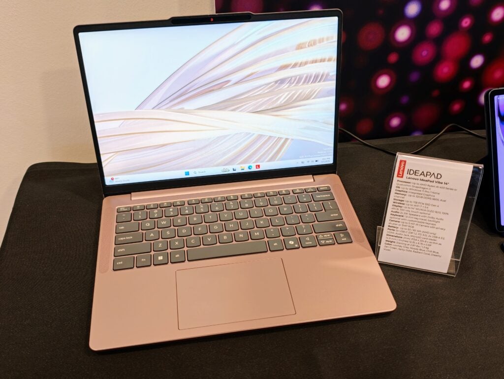 Lenovo takes on MacBook Neo with affordable Pantone laptops