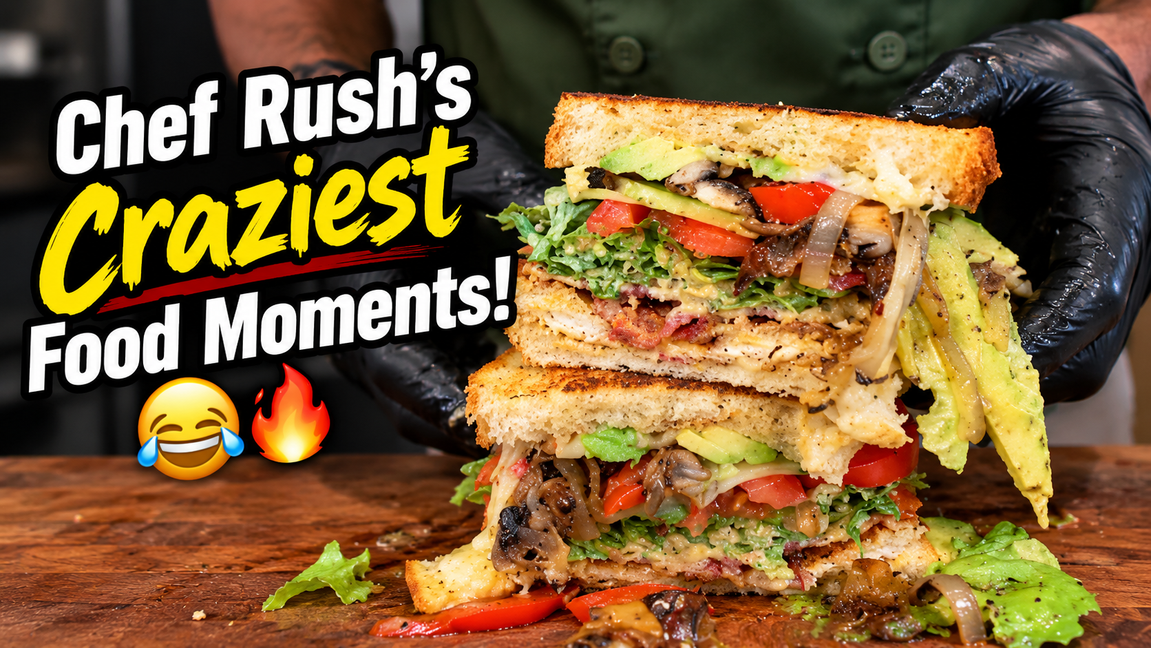 Chef Rush’s craziest food moments!
