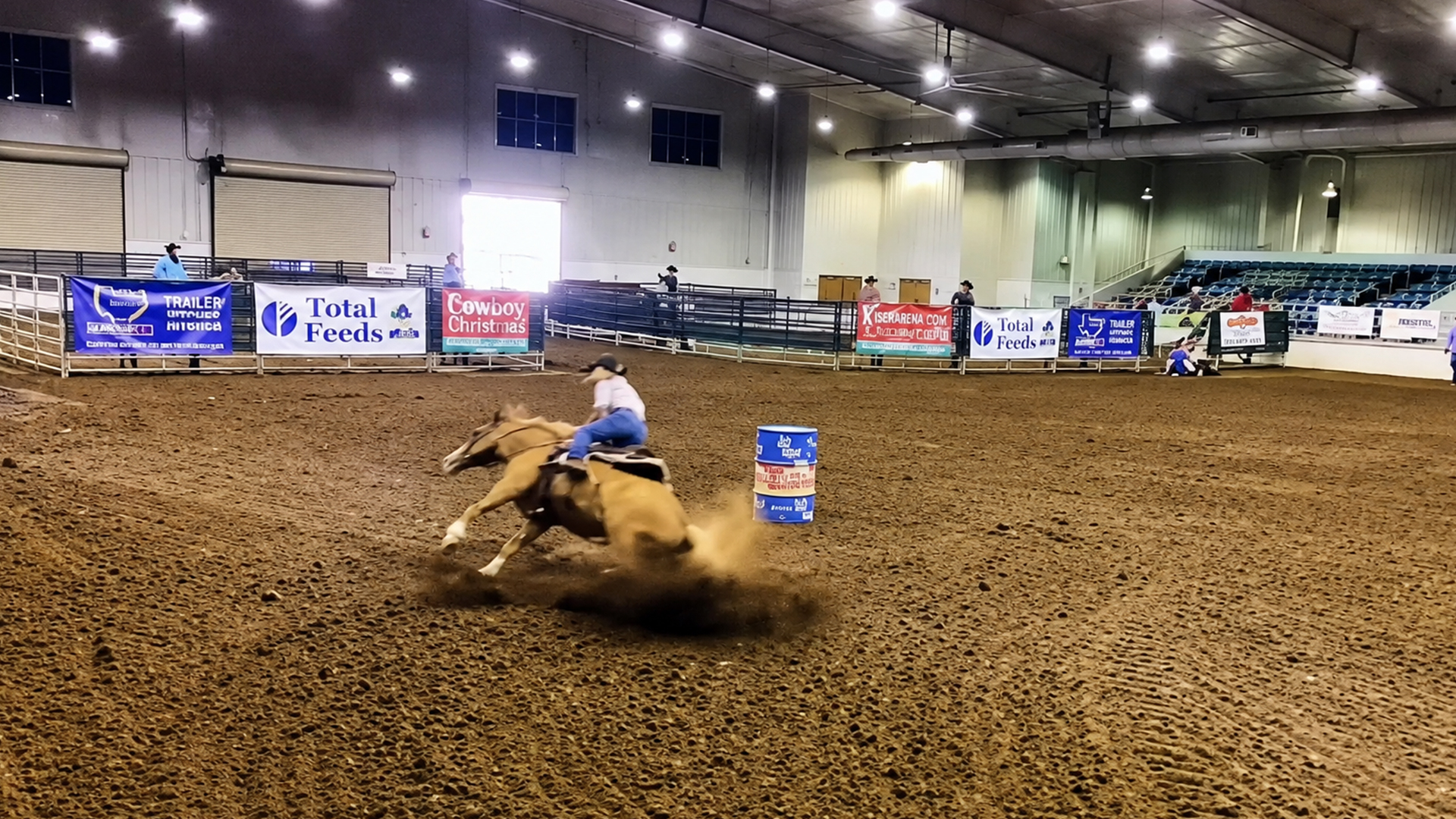 When the horse discovers drifting