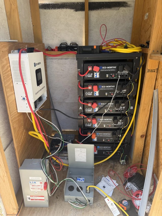 DIY solar owner powers up 48V battery bank, gets safety warnings before ...