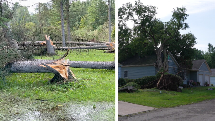 National Weather Service investigating possible tornado in Olcott