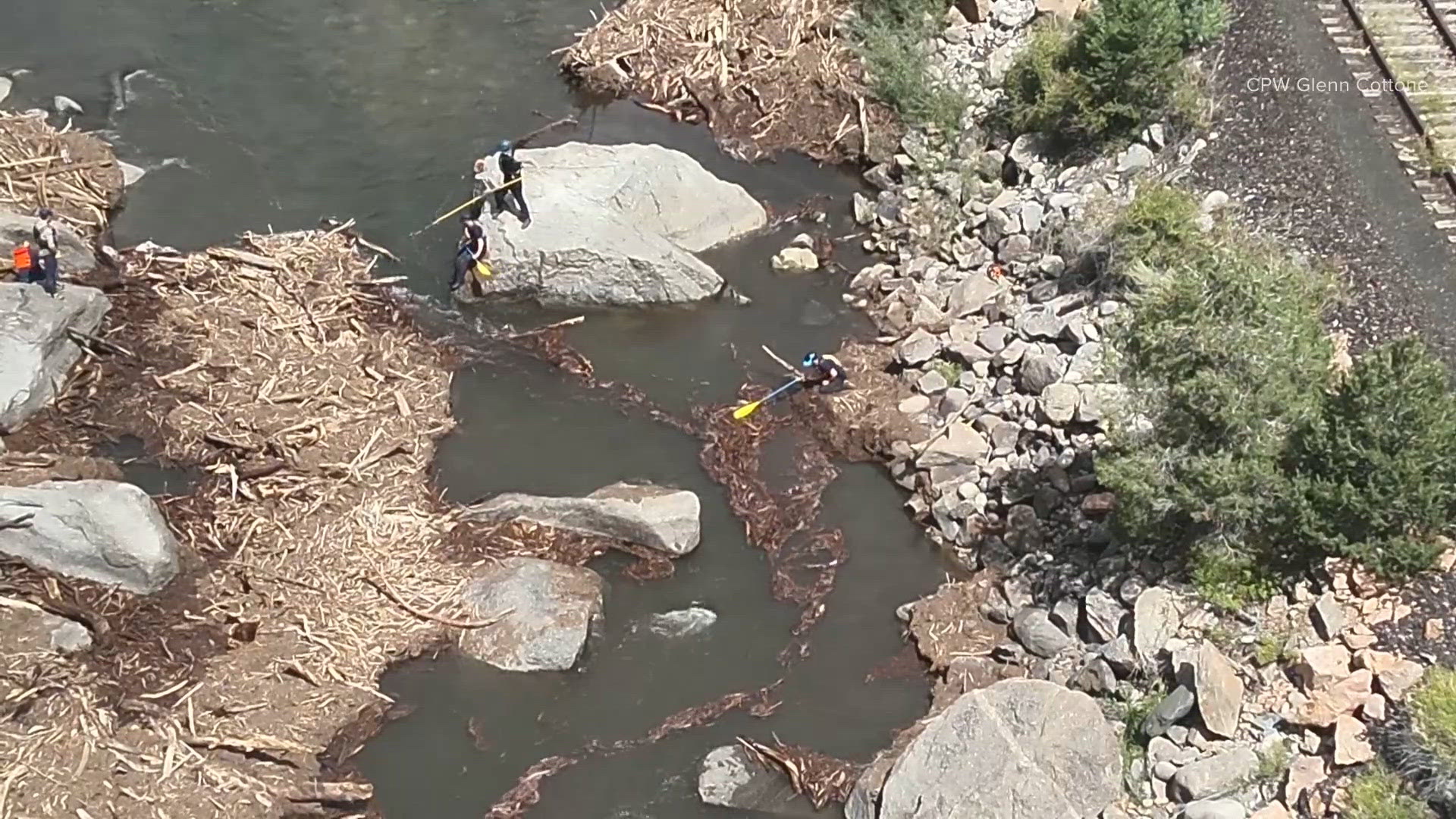 Colorado clears 100-yard logjam