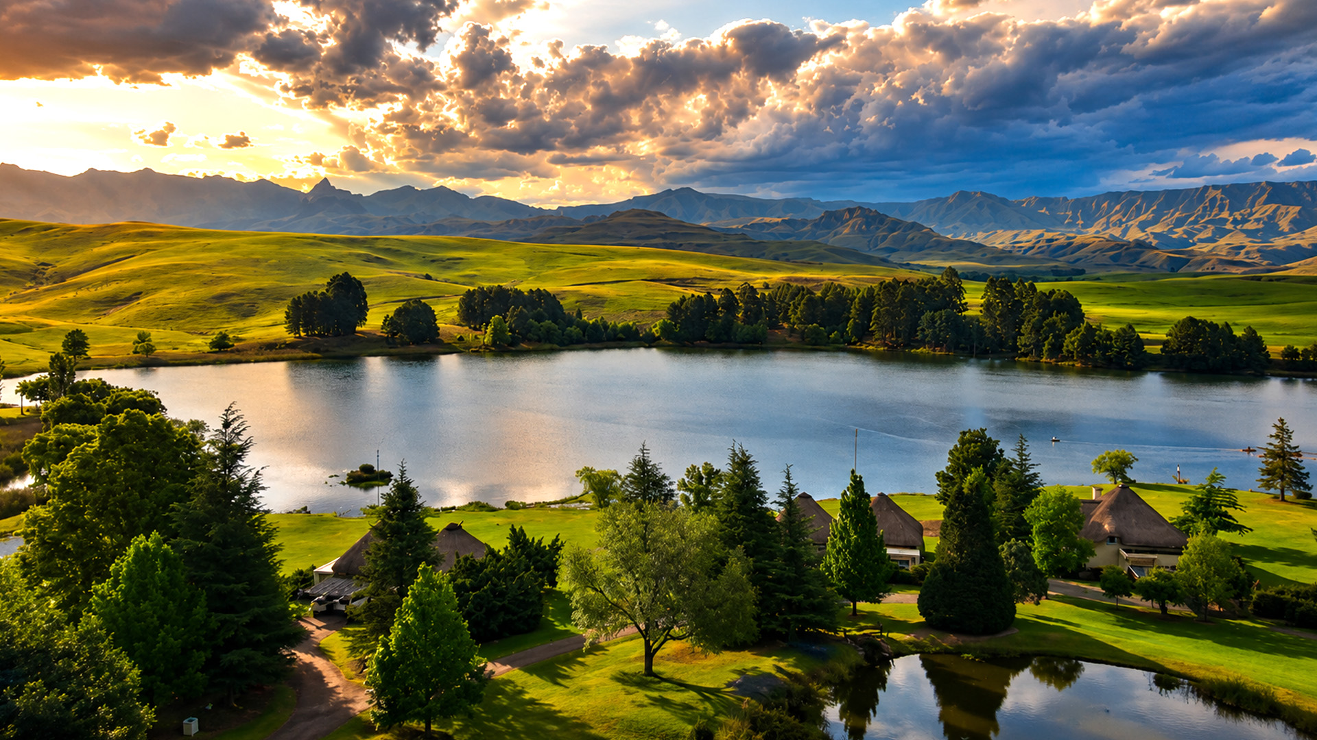 The Midlands Meander winding through KwaZulu-Natal’s green hills