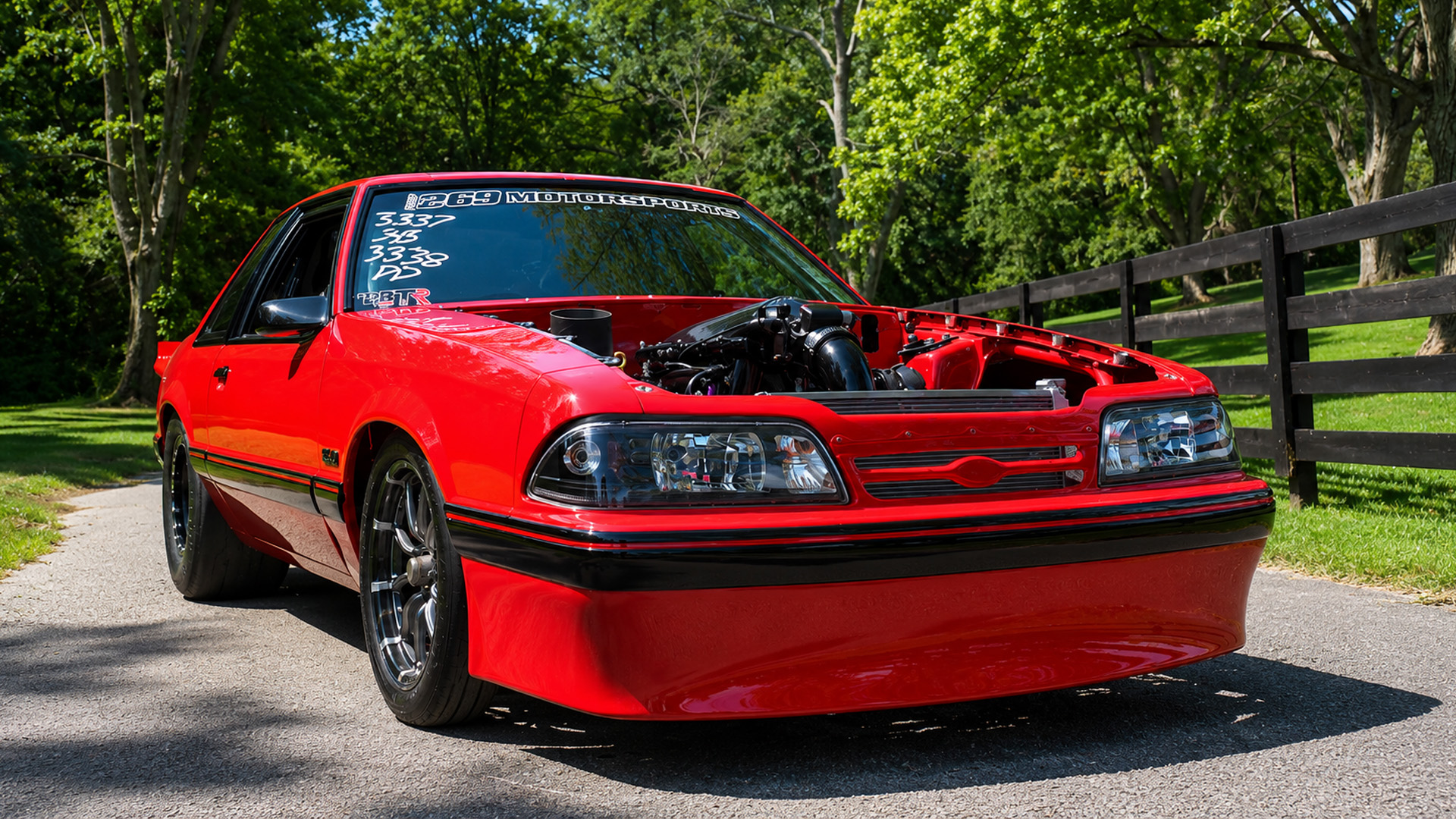 Garage-built Fox Body Mustang uses a single turbo and 1300HP