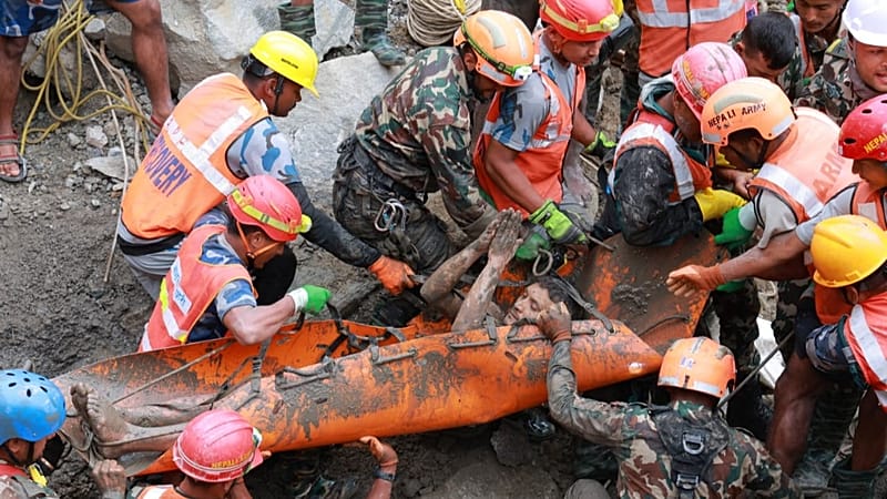 Two trapped workers rescued from hydropower tunnel nine days after ...