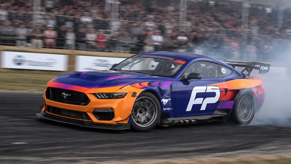 Mustang GT3 unleashes pure naturally aspirated V8 sound