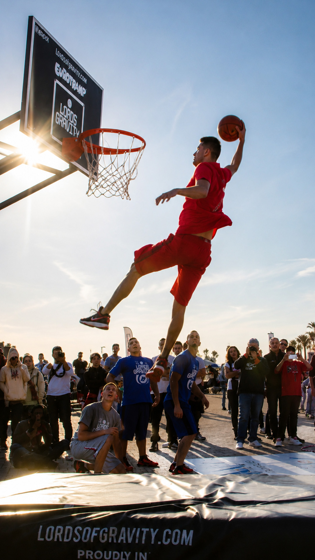 Precision basketball moves caught on camera