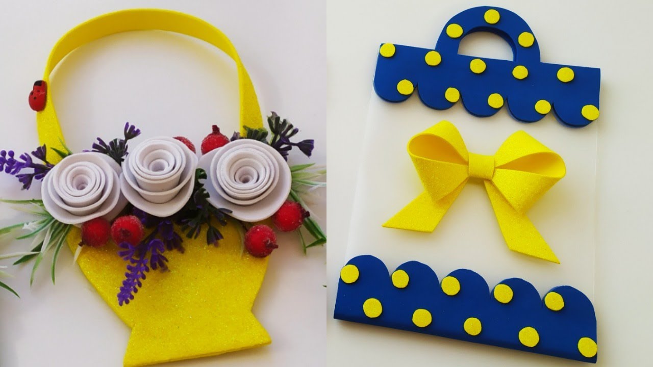 Creative foamiran crafts for handmade designs