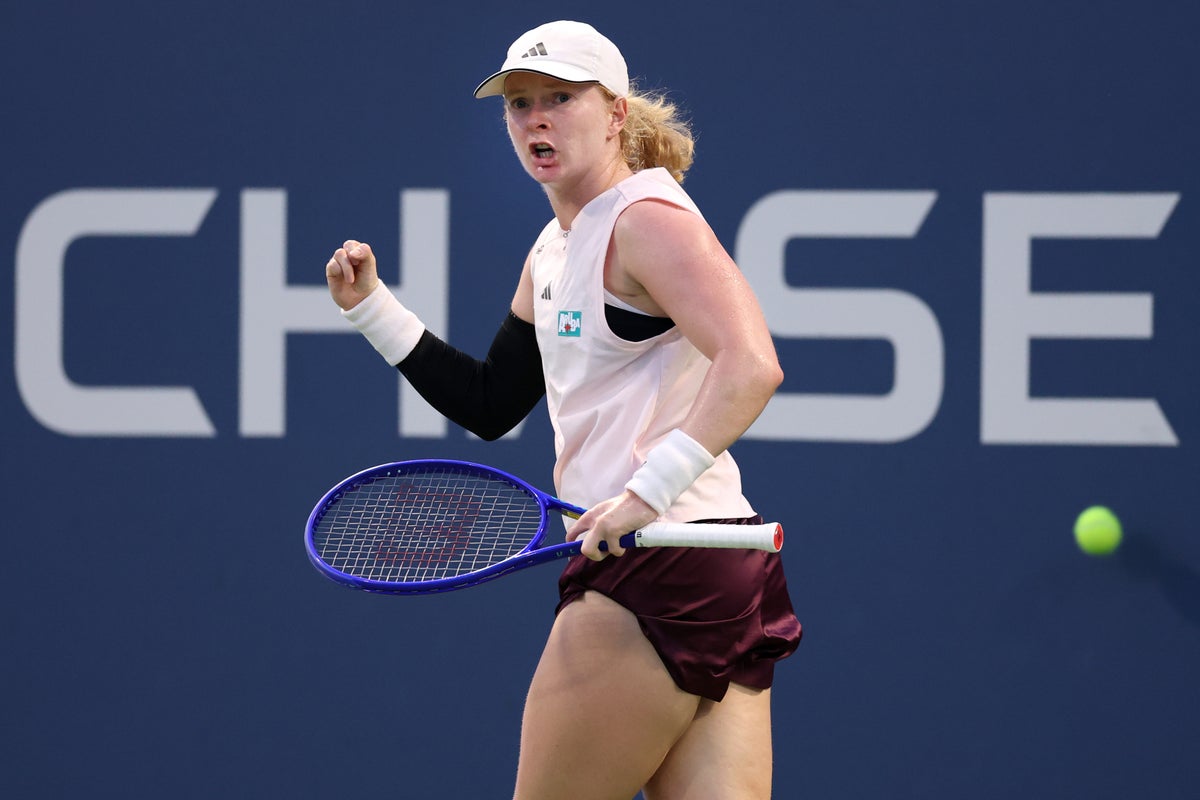 British singles interest at US Open ends as Jones falls to Jovic
