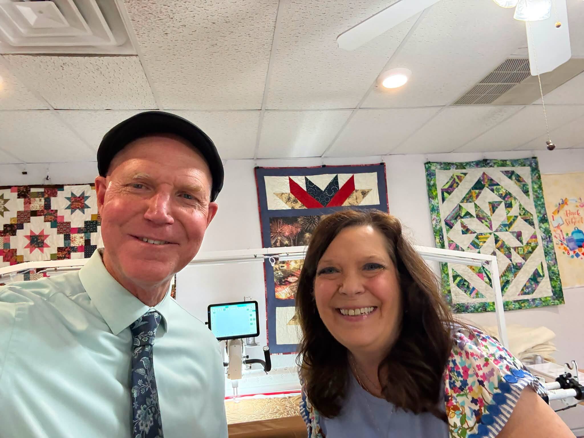 Local quiltist teaches for online college