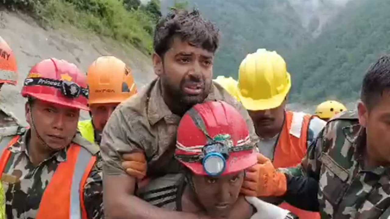 Nepal tunnel rescue: Contact made with trapped people; one saved