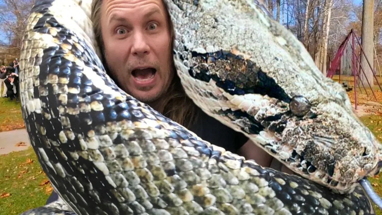 He went searching for the world’s largest snake... then things got huge