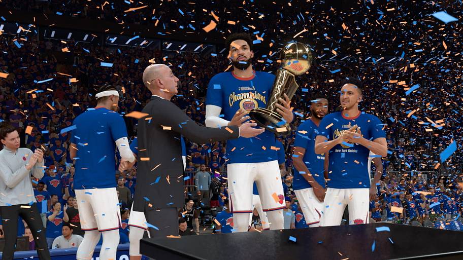 We simulated the 2026-27 season 100 times on NBA 2K27. Here are the ...