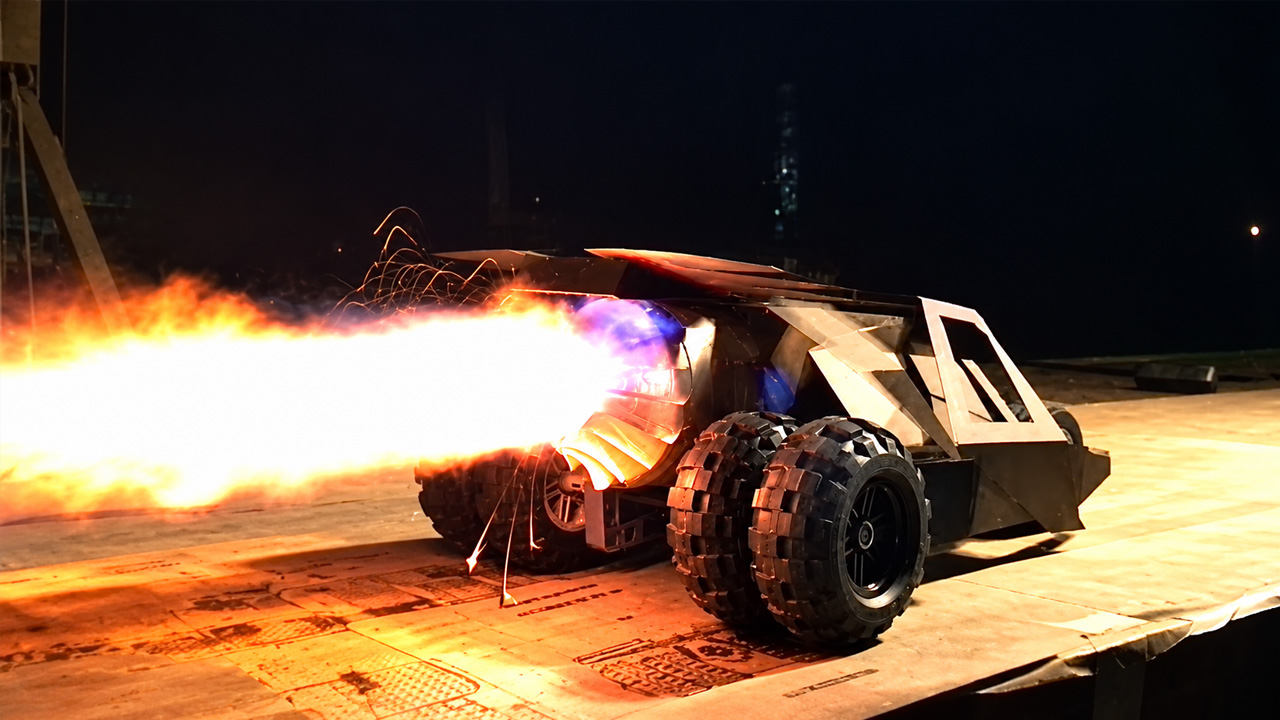 DIY building a Batman hydrogen jet tumbler