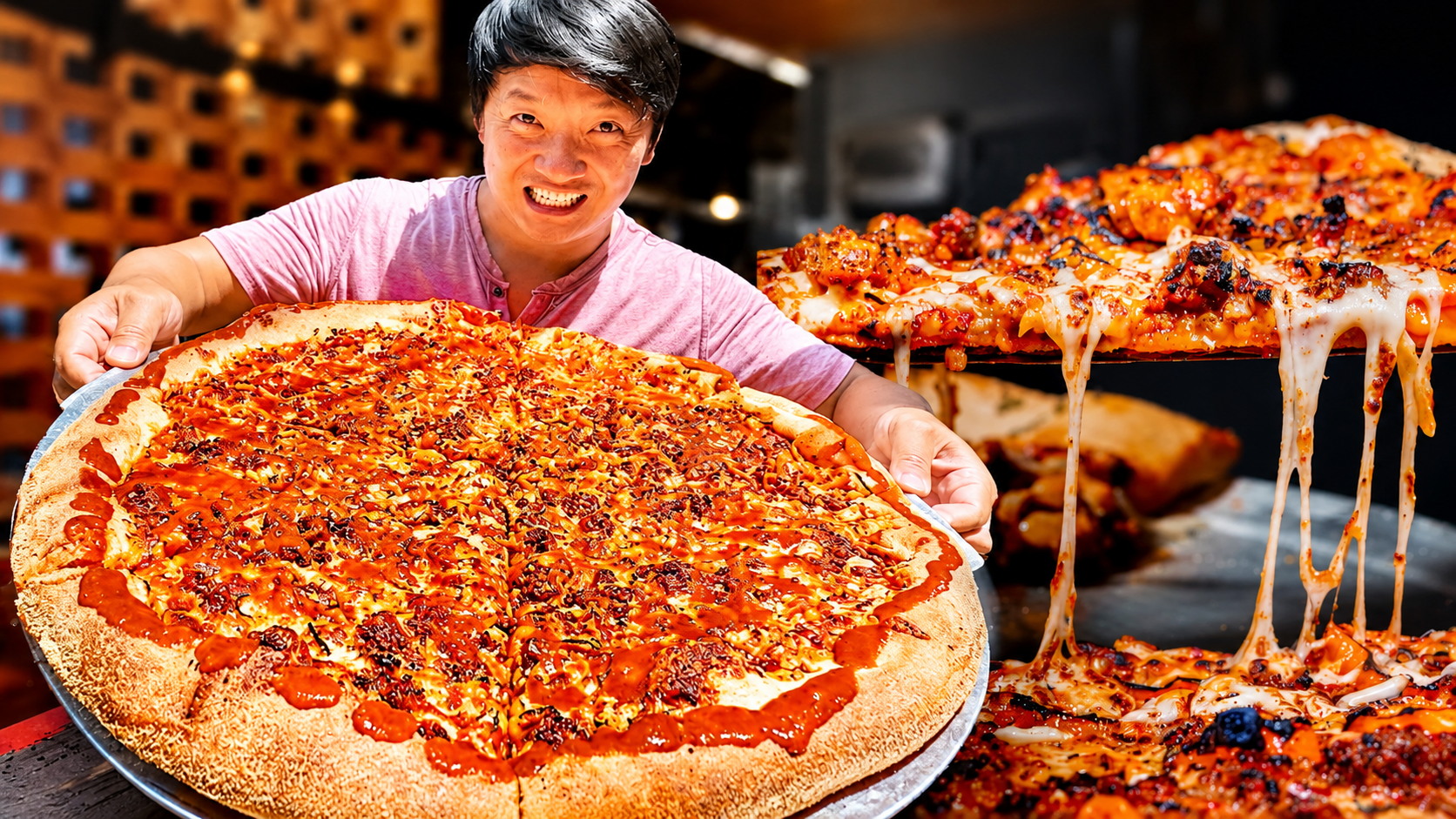 He tried the world’s hottest pizza... he could feel it burning his ...