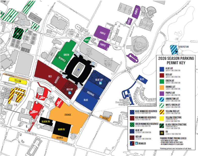 Kentucky faces Vanderbilt at Kroger Field Saturday. Info on parking ...