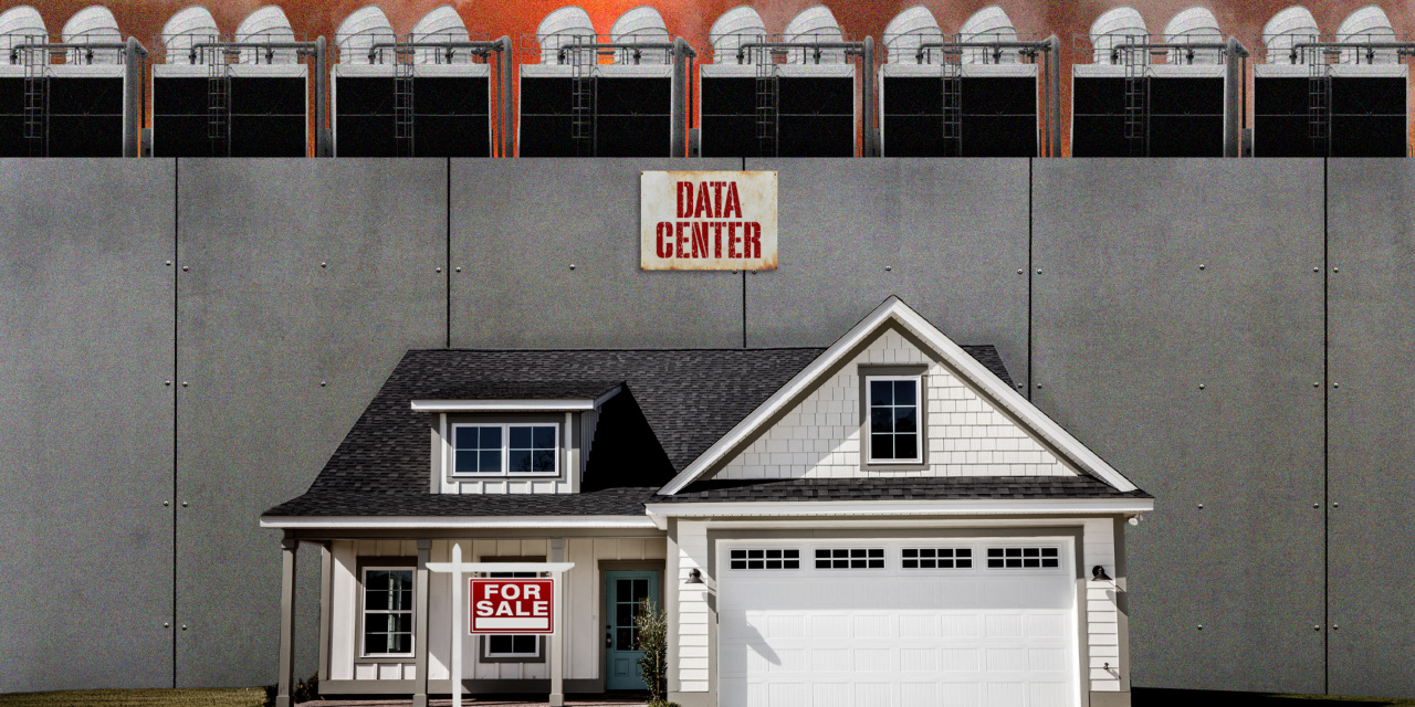 Will a data center hurt your home's value? Research says no. Sellers disagree.