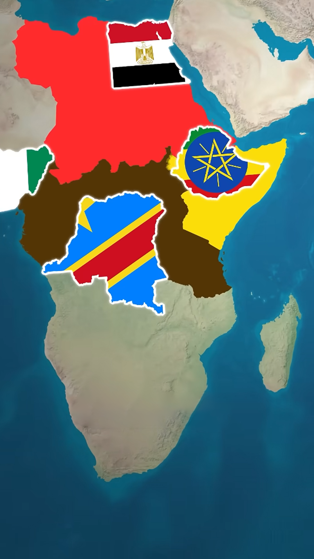 Which nation survives a total continental war scenario?