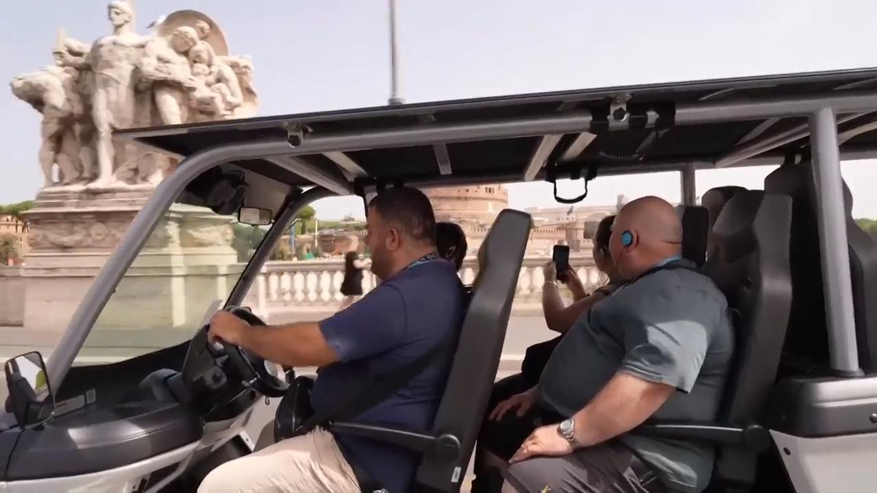 Golf carts taking tourists to monuments the latest entry in Rome's ...