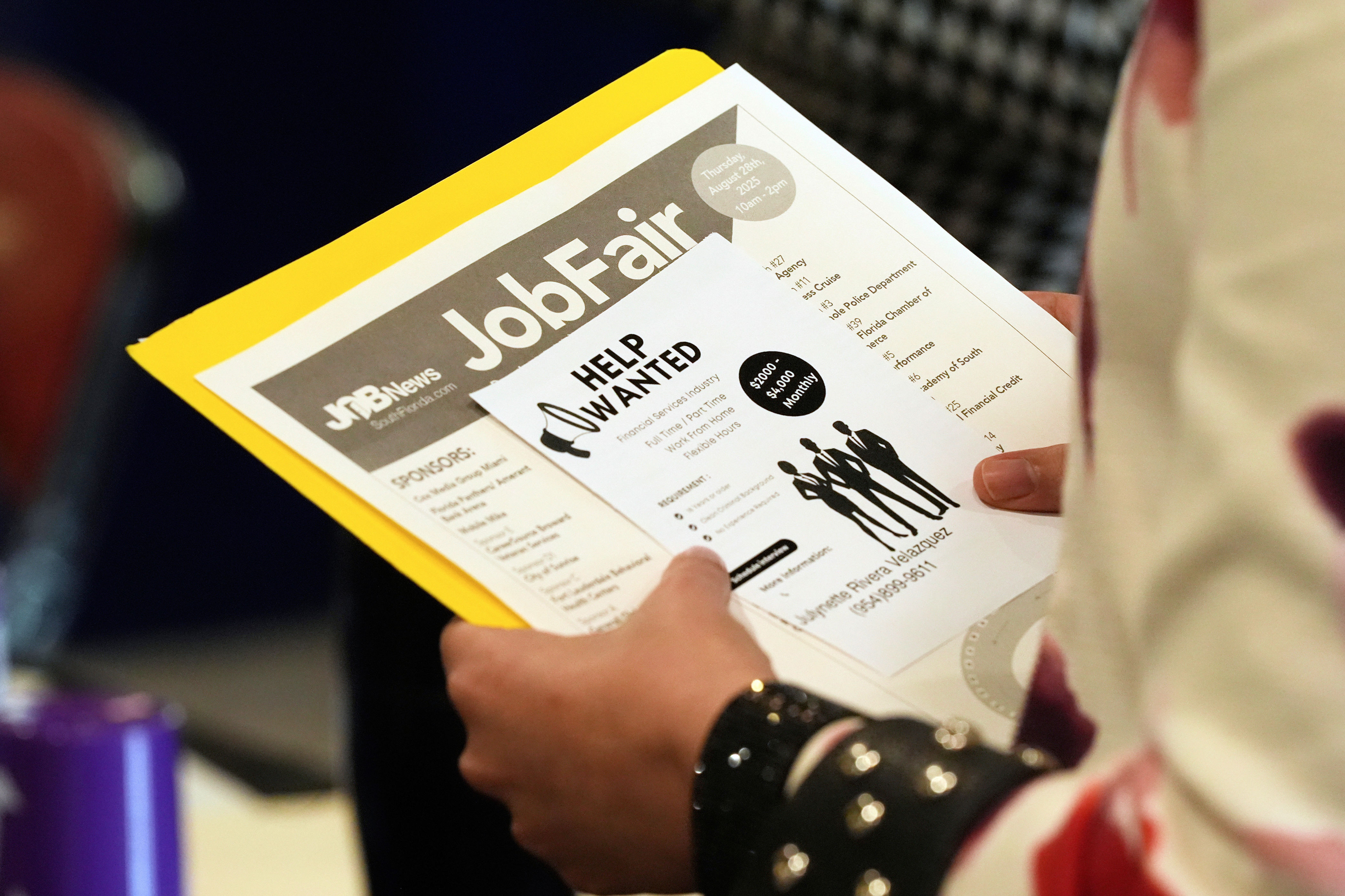 The US economy added 162,000 jobs in August, beating expectations
