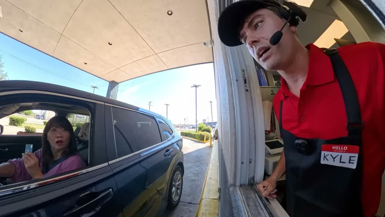 One drive-thru order turned into a moment they'll never forget