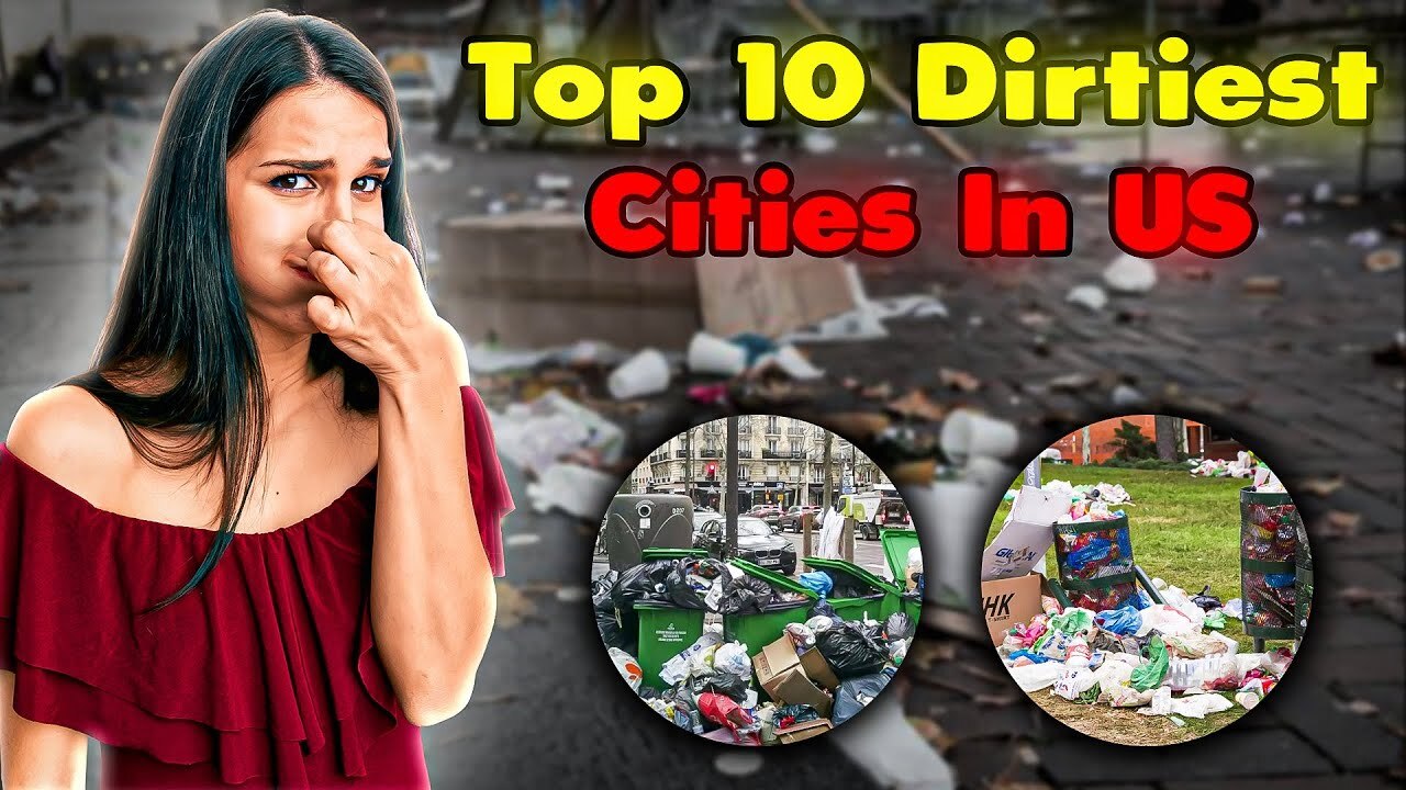 10 US cities struggling with serious cleanliness and pollution problems
