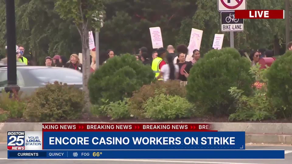 Hundreds of Encore workers walk off job over pay, benefits