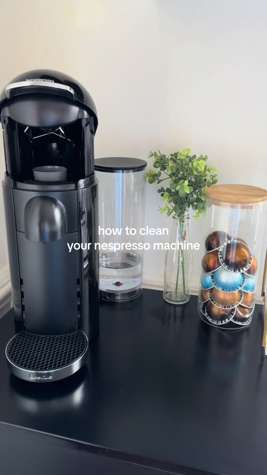 How to clean a Nespresso VertuoPlus machine